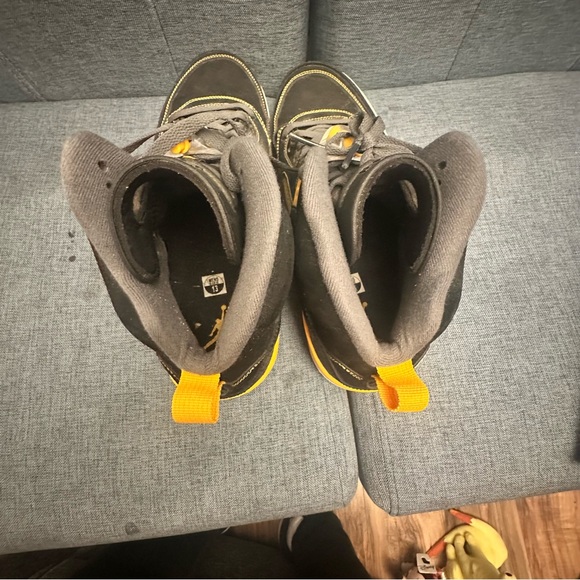 Air Jordan Spizike High Top Sneaker Black University Gold Men's sz 13 - Picture 12 of 15